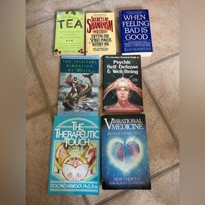Lot Of 7 Self Care Health And Wellness Medicine Books